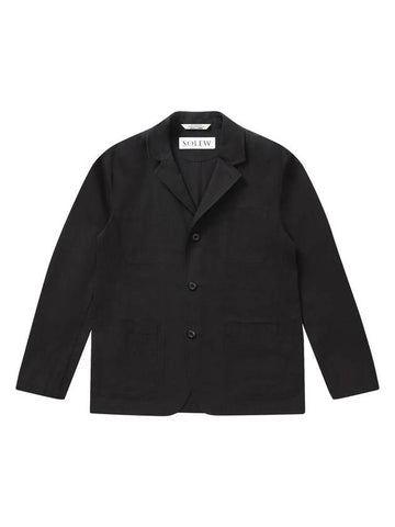 Work Wear Jacket Black SW22JK02BK - SOLEW - BALAAN 1