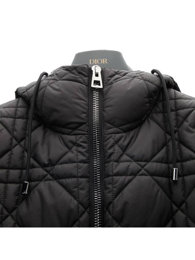 Macrocannage hood crop puffer padding 0110hx - DIOR - BALAAN 3