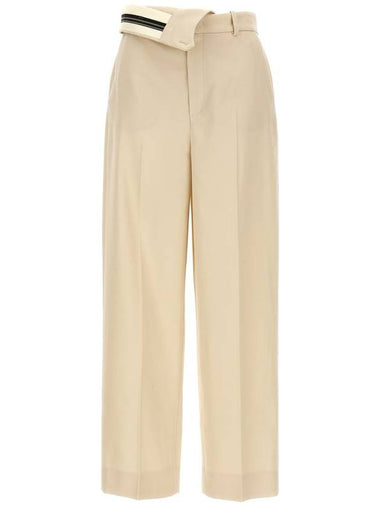 Fendi 'Fendi Roma' Gabardine Trousers - FENDI - BALAAN 1