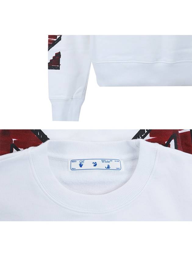 Marker Arrow Sweatshirt White - OFF WHITE - BALAAN.