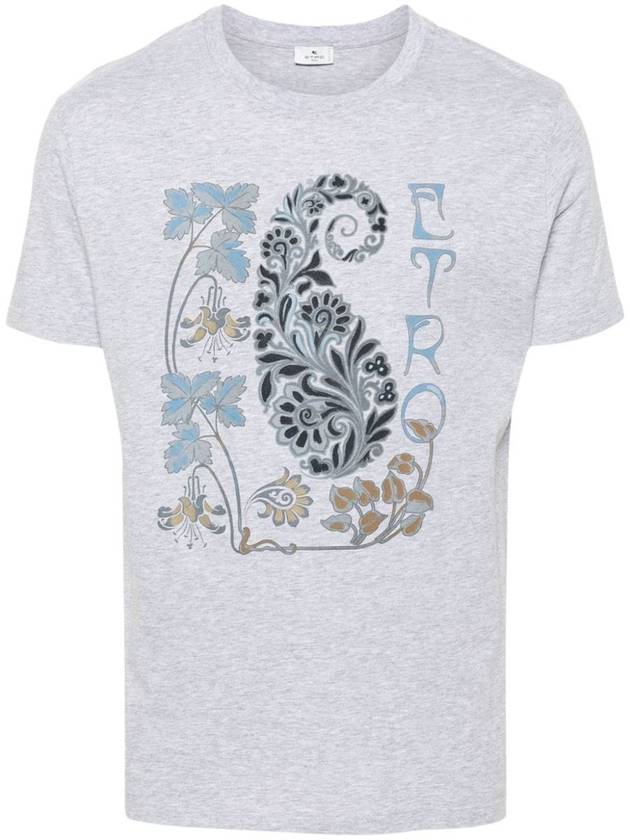 Etro T-Shirt With Print - ETRO - BALAAN 1