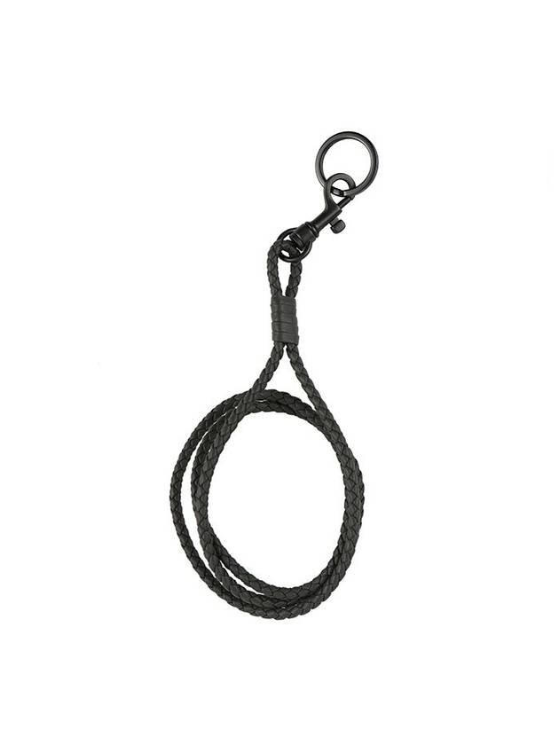 Woven Long Keyring Grey - BOTTEGA VENETA - BALAAN 1