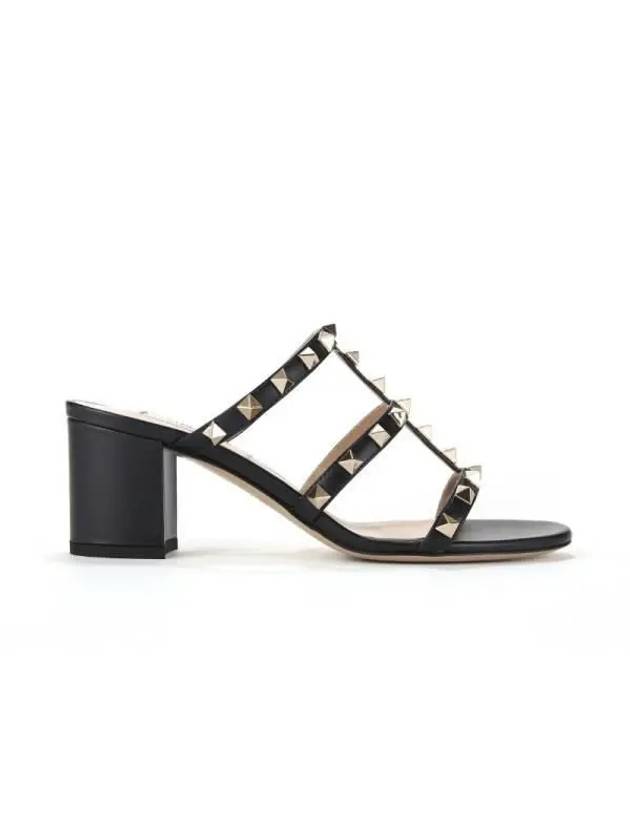 Valentino 5W2S0C47 VOD 0NO S0C47 Rockstud Slide Sandals - RED VALENTINO - BALAAN 2