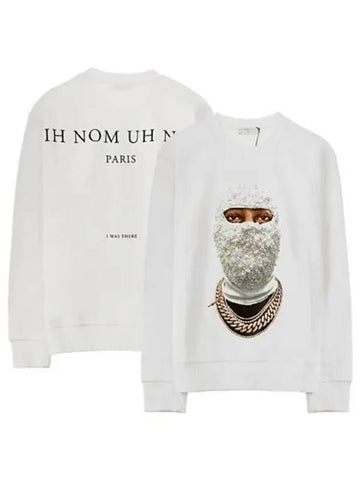 NUS20241 081 Future Archive Crew Neck Sweatshirt White Men s TR 270594 - IH NOM UH NIT - BALAAN 1