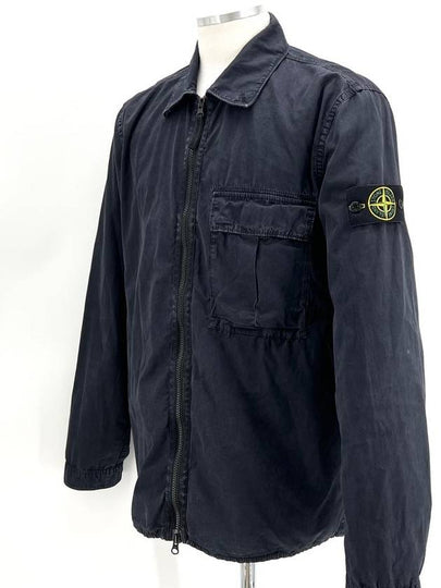 Garment dyed overshirt - STONE ISLAND - BALAAN 2