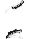 Women's Vara Bow Crystal Hair Clip Black - SALVATORE FERRAGAMO - BALAAN.