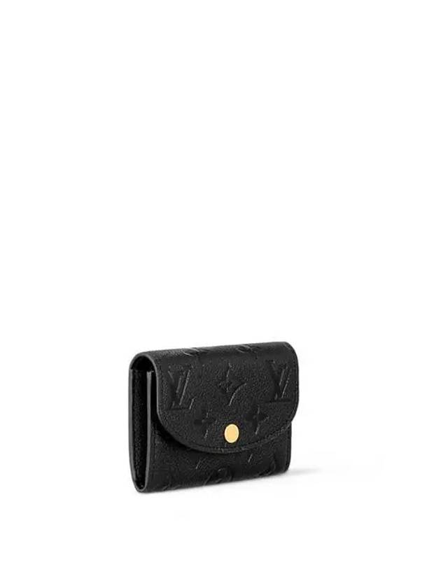 Rosalie Monogram Coin Wallet Black - LOUIS VUITTON - BALAAN 3