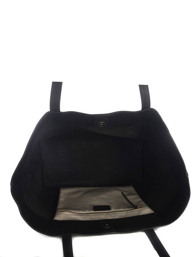 Pasadena Smooth Calfskin Shoulder Bag Black - GOLDEN GOOSE - BALAAN 5