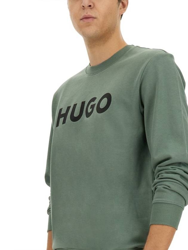 Hugo Boss "French Terry" Sweatshirt With Logo - HUGO BOSS - BALAAN 4