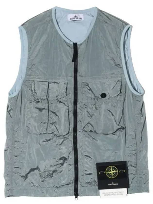 Nylon Metal Econyl Regenerated Vest Men s - STONE ISLAND - BALAAN 1