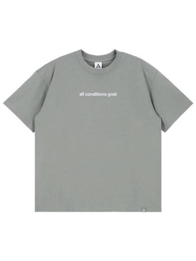 ACG Dri Fit Short Sleeve T-Shirt Dark Stucco - NIKE - BALAAN 2