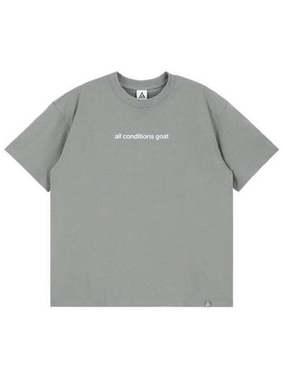 ACG Dri Fit Short Sleeve T-Shirt Dark Stucco - NIKE - BALAAN 2