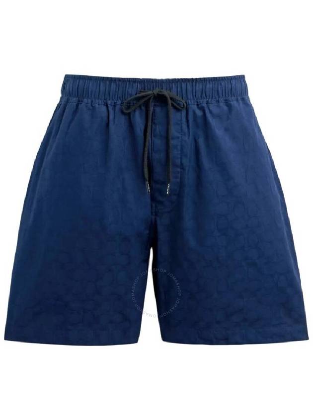 Coach Drawstring Jacquard Woven Shorts, Size Large - COACH - BALAAN 1