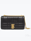 Lola Quilted Lambskin Small Shoulder Bag Black - BURBERRY - BALAAN 2