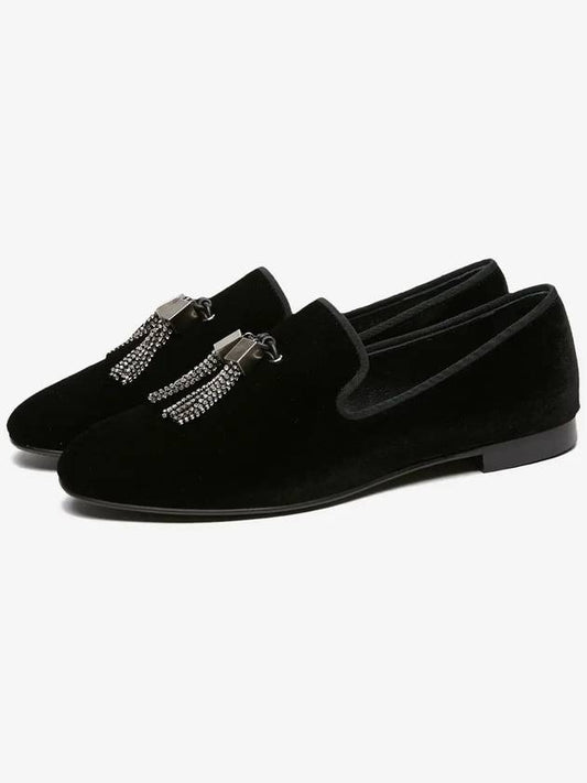 Men's Tassel Black Loafers EU4001 NERO - GIUSEPPE ZANOTTI - BALAAN 2