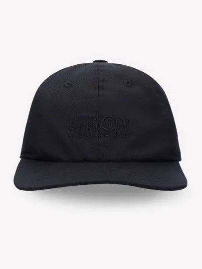 Logo Embroidered Base Ball Cap Black - MAISON MARGIELA - BALAAN 2