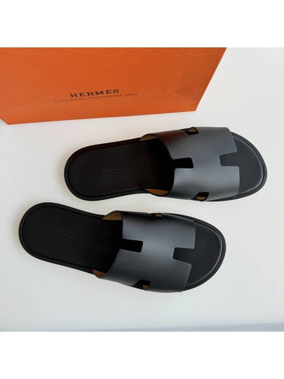 Izmir Sandal Calfskin & Noir - HERMES - BALAAN 2