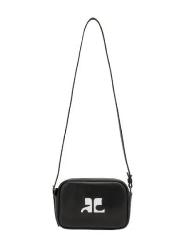 Courr ges Re Edition Camera Shoulder Bag Black - COURREGES - BALAAN 1