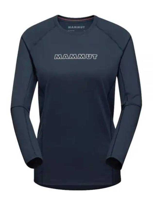 Selune Logo Long Sleeve T-Shirt Navy - MAMMUT - BALAAN 2