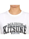 Campus Fox Classic Short Sleeve T-Shirt White - MAISON KITSUNE - BALAAN 7