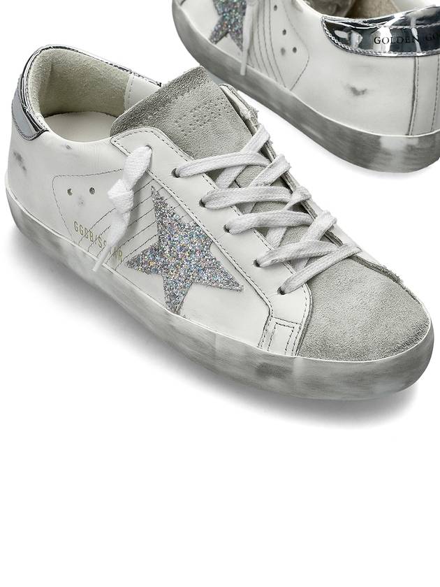 Superstar Distressed Calf Leather Low Top Sneakers White - GOLDEN GOOSE - BALAAN 2