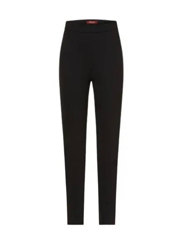 Sonni Zipper Polyamide Slacks Black - MAX MARA - BALAAN 2