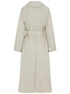 Women's Art Ranch A Trench Trench Coat Ecru - MAX MARA - BALAAN 4