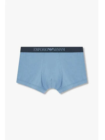 UNDERWEAR Men s Logo Banding Solid Drawn Blue - EMPORIO ARMANI - BALAAN 1