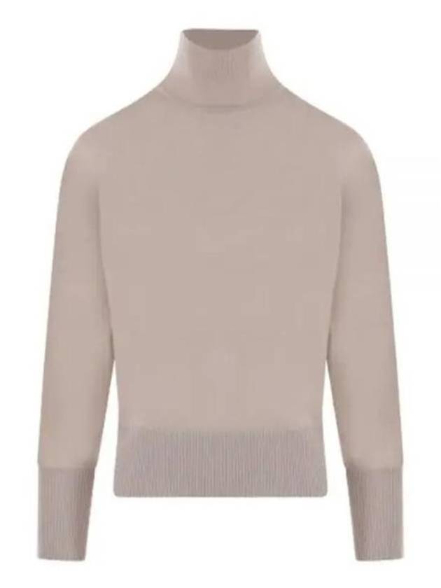 Talea Virgin Wool Knit Top Sand - MAX MARA - BALAAN 2