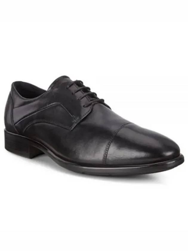 Citytray Leather Derby Black - ECCO - BALAAN 2