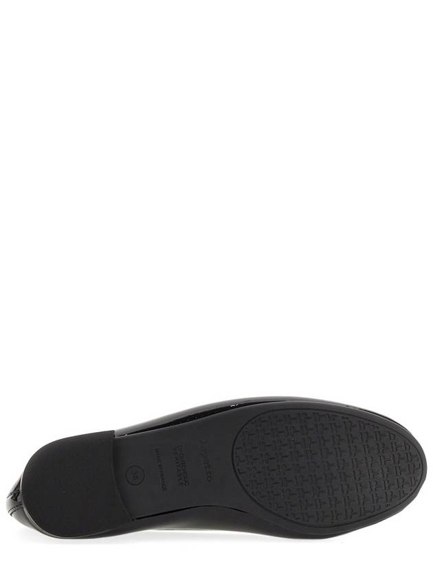 Cendrillon Sole Rubber Ballerina Black - REPETTO - BALAAN 6