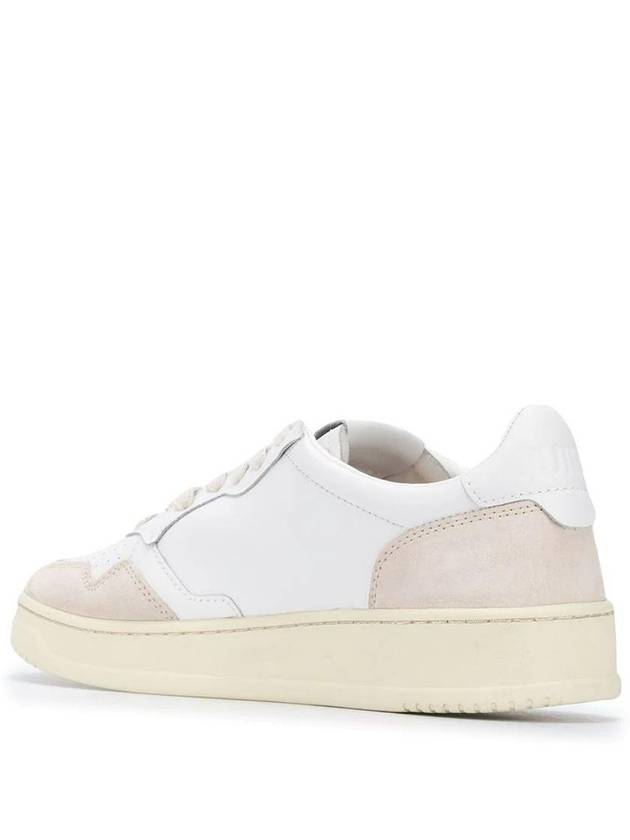 Medalist Suede Low Top Sneakers White - AUTRY - BALAAN 4