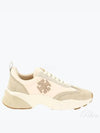 Good Luck Trainer Low Top Sneakers Beige - TORY BURCH - BALAAN 2