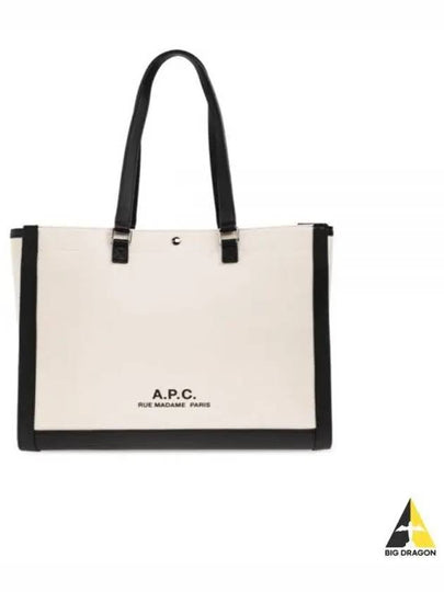 Camille 20 Shoulder Shopper Tote Bag White - A.P.C. - BALAAN 2