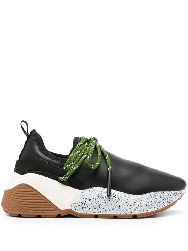 faux-leather panelled sneakers - STELLA MCCARTNEY - BALAAN 1