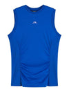 Women's Hannah Top Surf the Web Blue - J.LINDEBERG - BALAAN 1