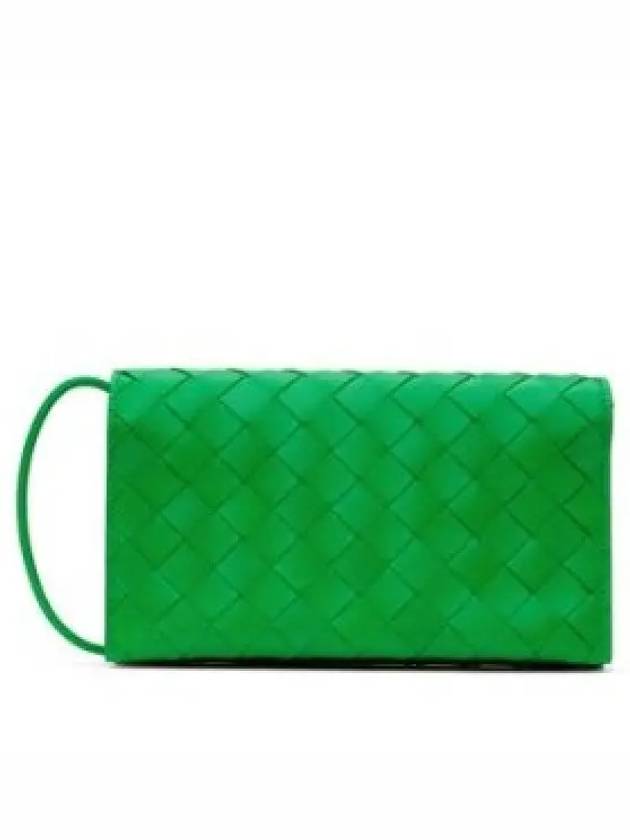 Intrecciato Strap Long Wallet Parakeet - BOTTEGA VENETA - BALAAN 2