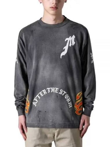 24 M Long sleeve T shirt SM YS8 0000 015 BLACK - SAINT MXXXXXX - BALAAN 1