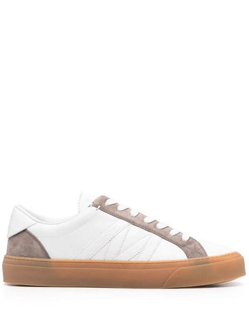 Moncler Monaco 2 Sneakers In Calfskin - MONCLER - BALAAN 1