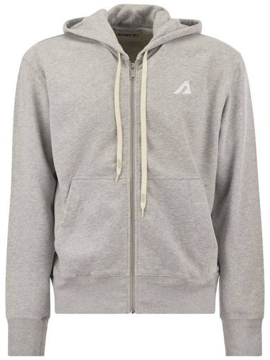 Autry Logo Embroidery Hoodie - AUTRY - BALAAN 1