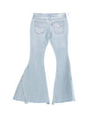23FW RL Women's Levi's Distressed Flare Denim Pants 07P301 000 BLUE BLUE - ERL - BALAAN 2