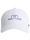 Caden Logo Ball Cap White - J.LINDEBERG - BALAAN 2