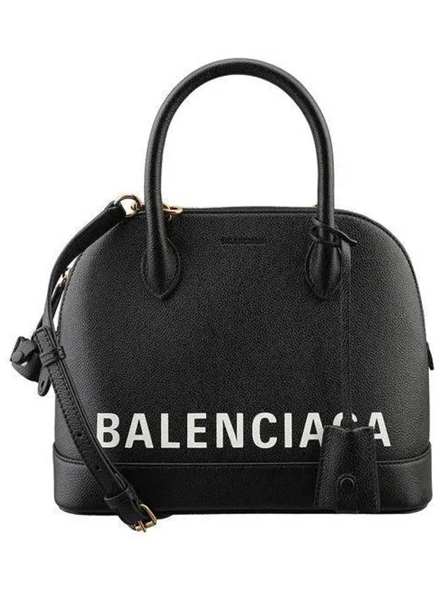 Ville Logo Tote Bag Black - BALENCIAGA - BALAAN 2