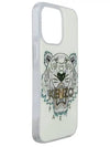 Tiger Logo Print IPhone 13 Promax Phone Case White - KENZO - BALAAN 4