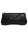 Medium Calfskin Shoulder Bag Black - CELINE - BALAAN 4