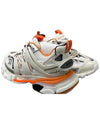 Track Trainer Low Top Sneakers White Orange - BALENCIAGA - BALAAN 4