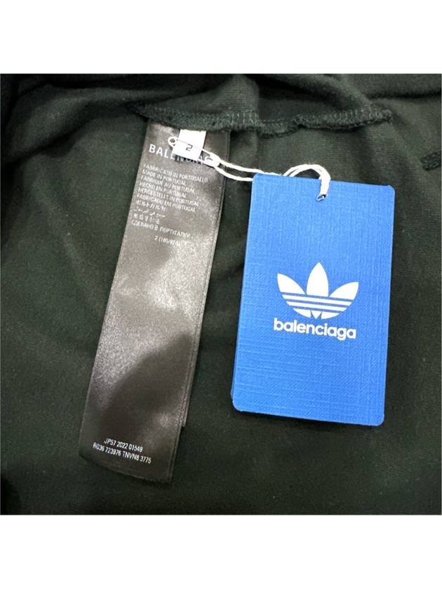 2 x Adidas Valdidas embroidered logo short sleeve t shirt green - BALENCIAGA - BALAAN 8