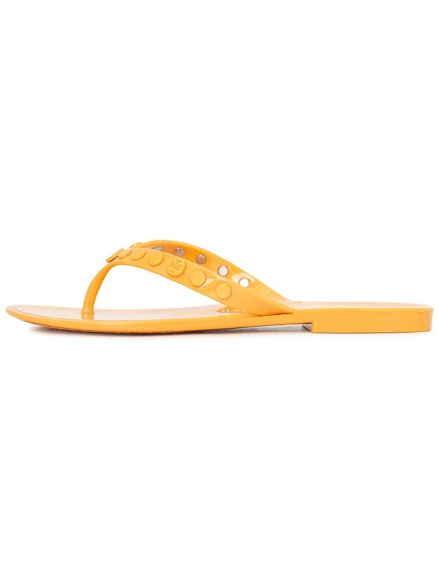 Studded Jelly Flip Flops Sunburst - TORY BURCH - BALAAN.