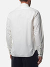 Organic Gabardine Buttoned Lens Long Slevee Shirt White - CP COMPANY - BALAAN 5