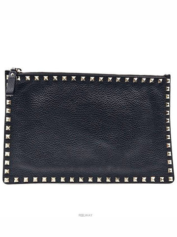 Rockstud Clutch - VALENTINO - BALAAN 1